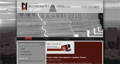 Desktop Screenshot of economoslaw.com