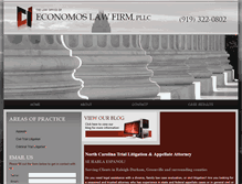 Tablet Screenshot of economoslaw.com